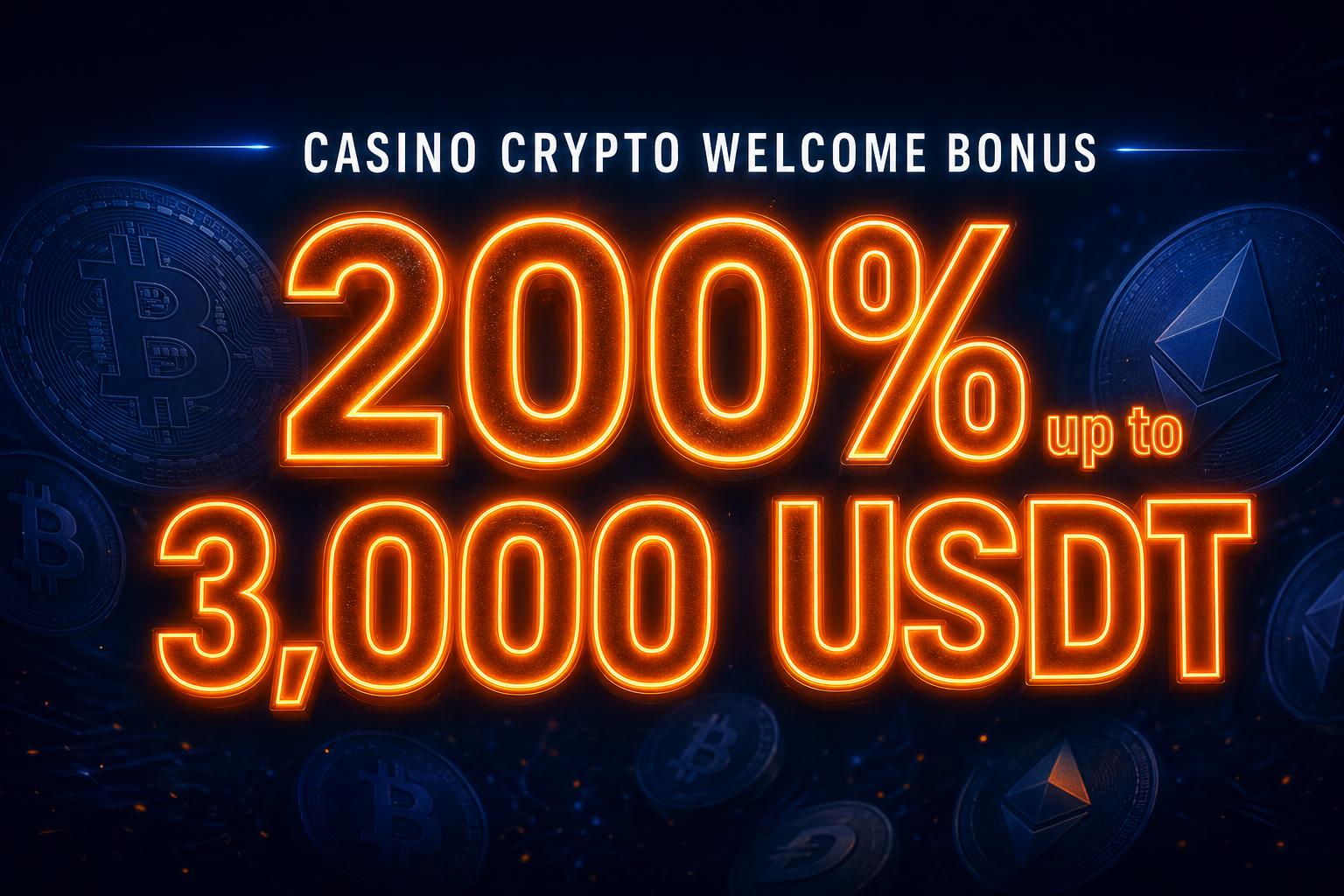 200% up to 3,000 USDT